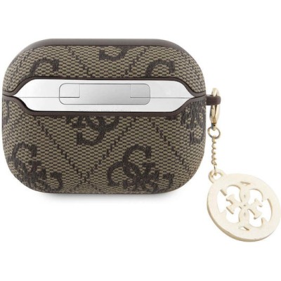Guess 4g Script Charm Case Brown (Apple AirPods Pro 2)